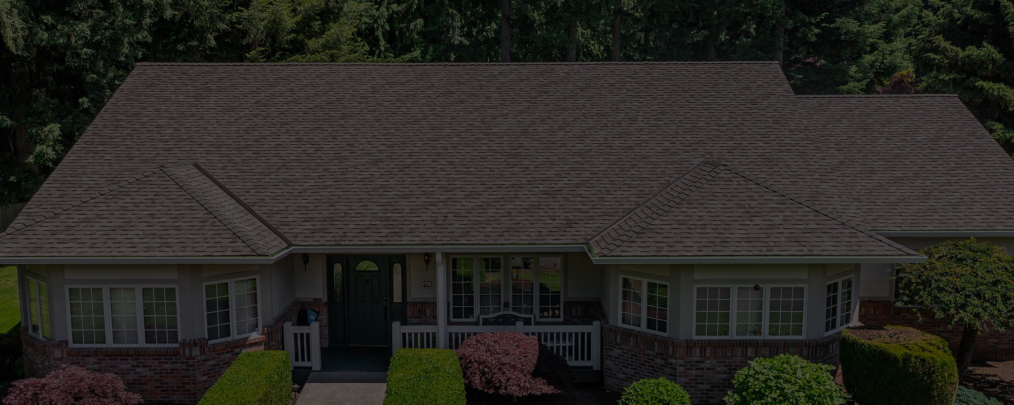 New asphalt roof installed by Portland's best roofing contractor