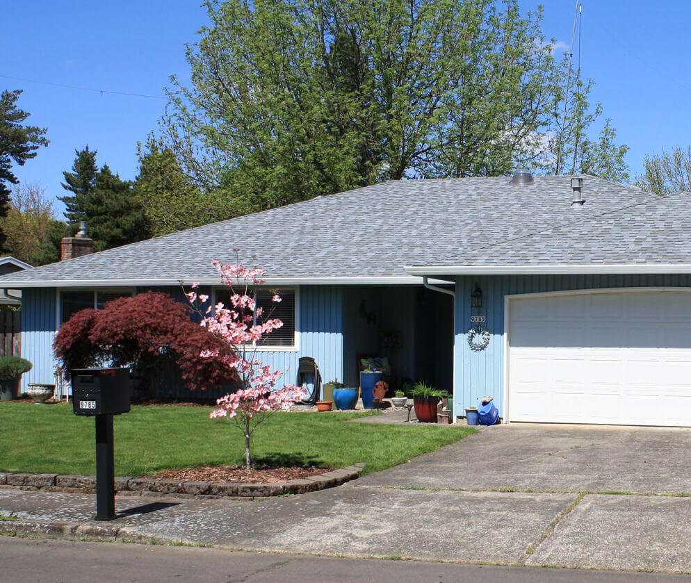 Happy Valley roofing company home exterior remodel