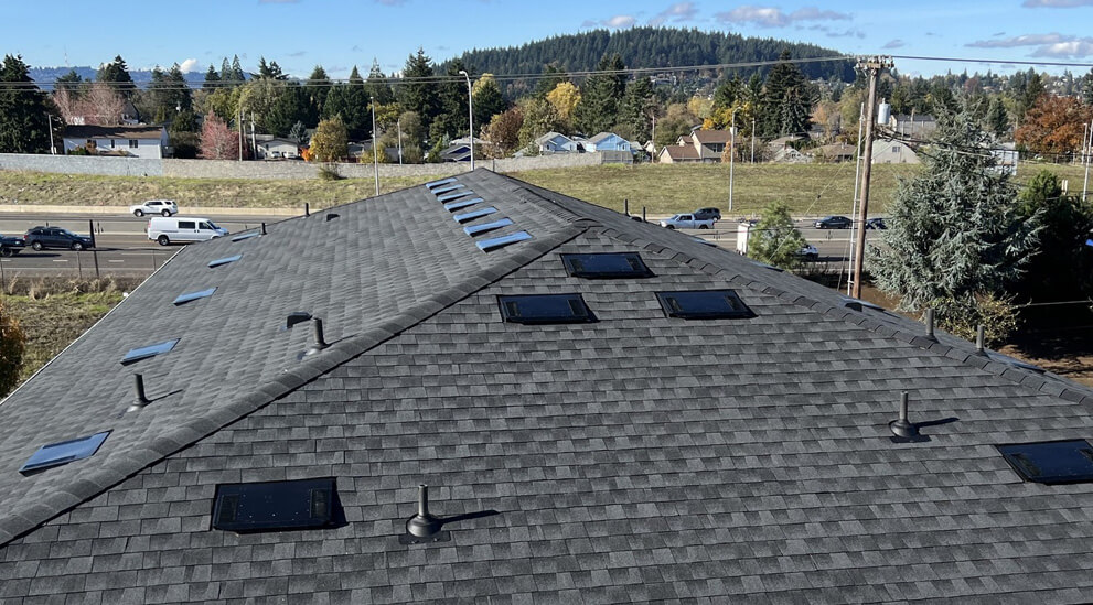 home in felida that utilized roof financing