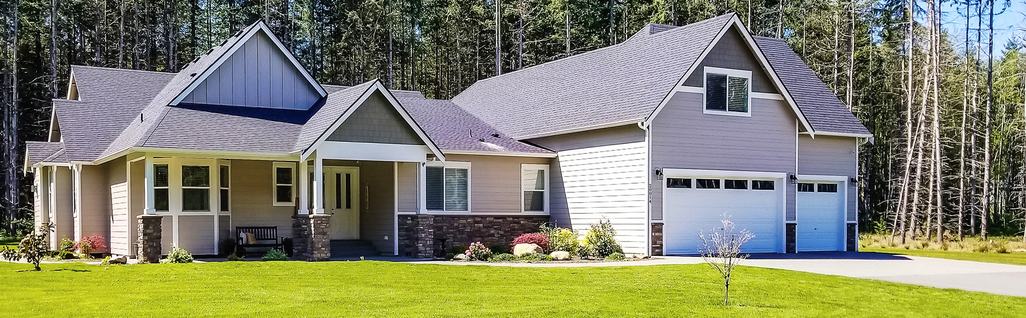 trendy roof installed on a home in fern prairie