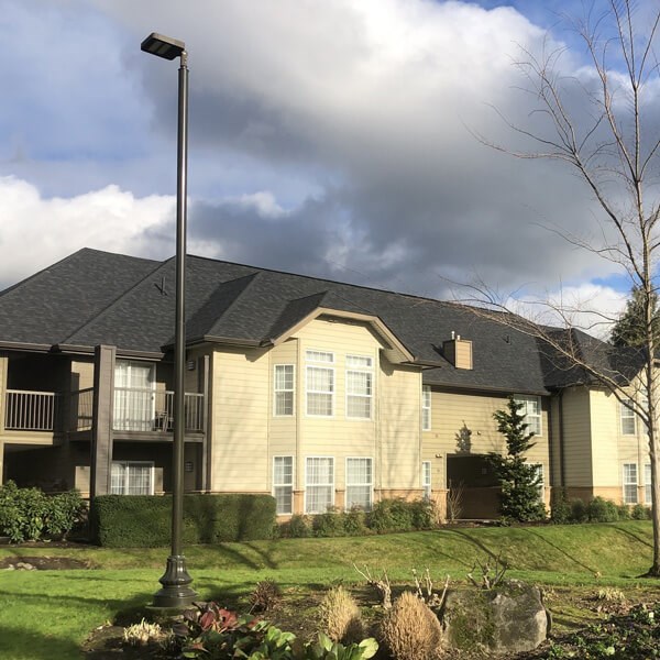 Roof repair project on luxury home in Damasacus