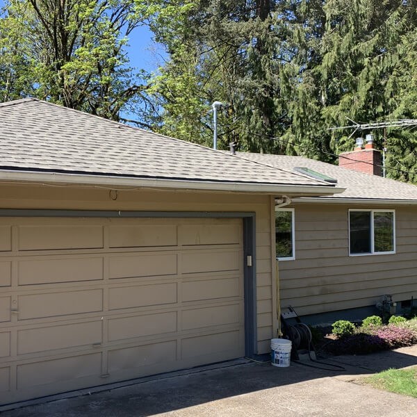 composition roofing installed in fern prairie
