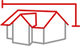 Roof Square Footage Icon