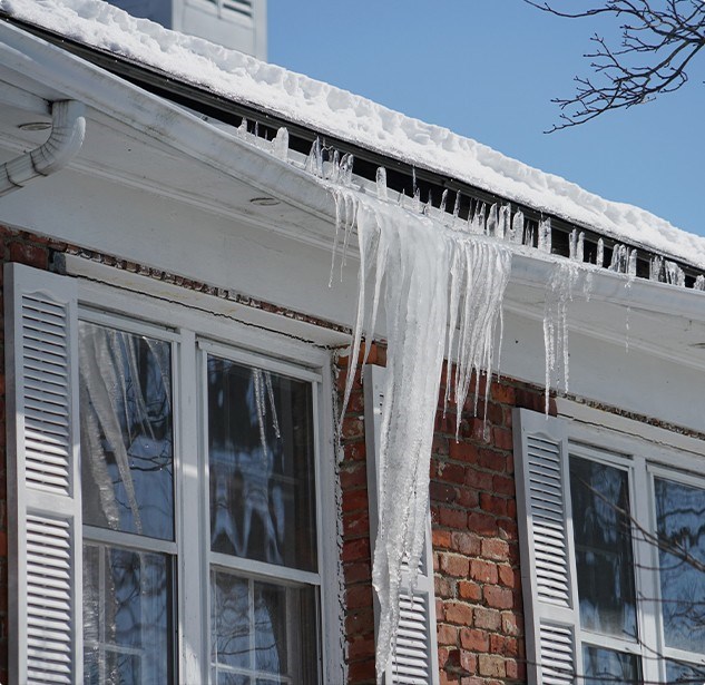 snow damaged roofing repair service in portland and vancouver